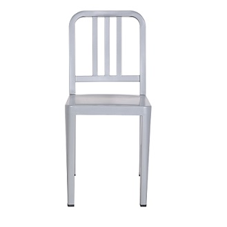 M-74536 Metal Chair Silver (Glossy)
