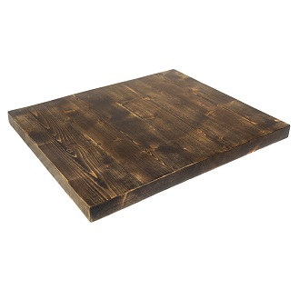 Dark Gray Green Pine Wood Table Top 